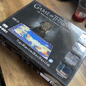 Game of Thrones 4d puzzle of Westeros and Essos